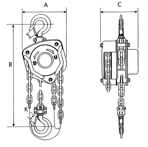 0.5, 1, 1.5 & 2 tonne