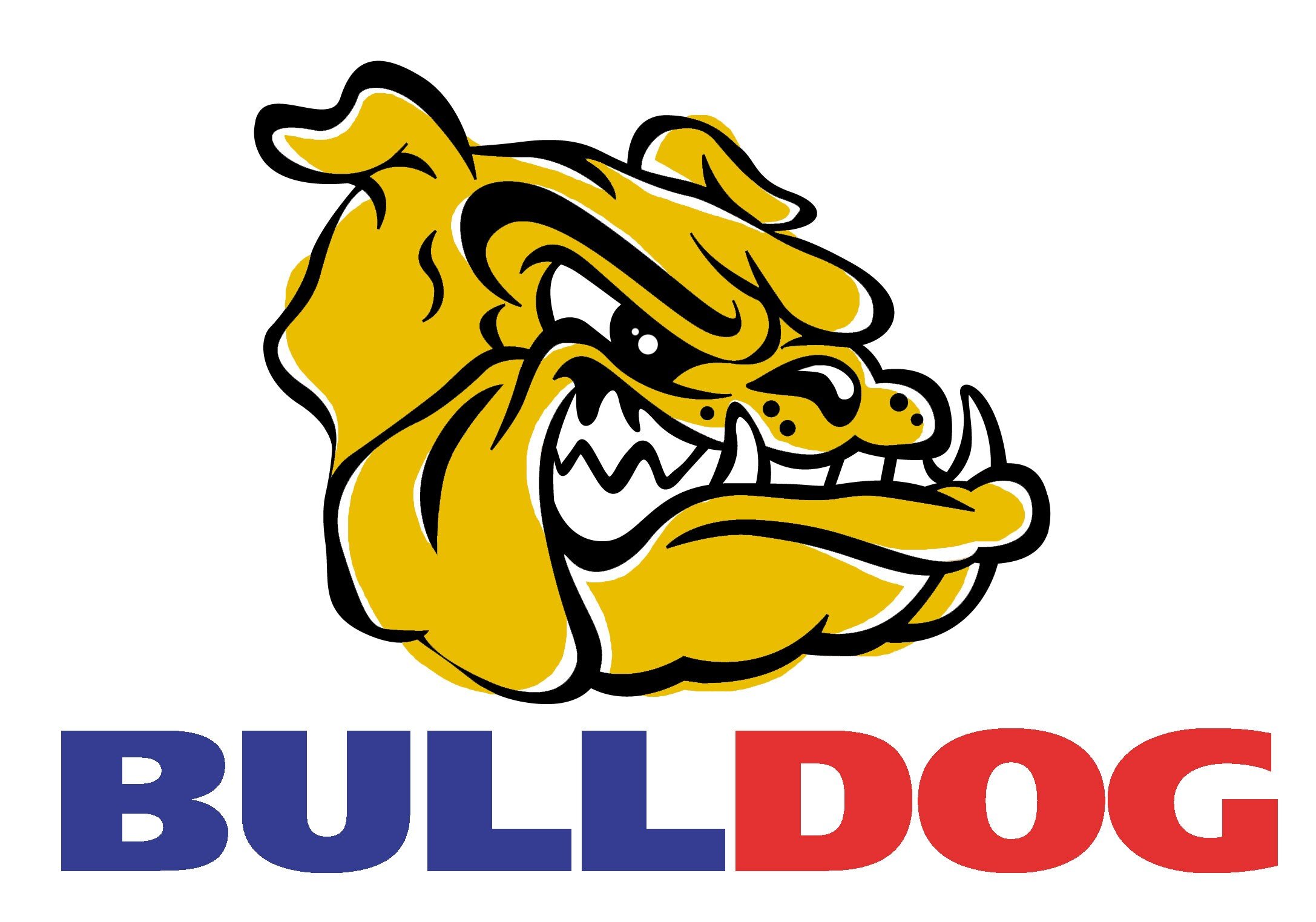 BULLDOG LOGO 2-col