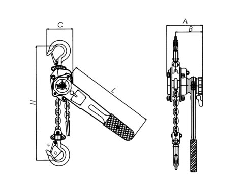 Lever block L D