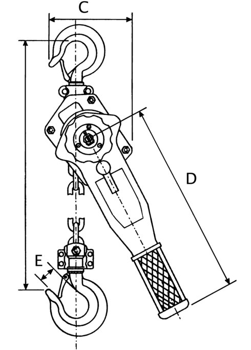S lever block 3t