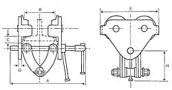 BULL ADJUSTABLE TROLLEY DRAW