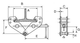 BULL GIRDER CLAMP DRAW