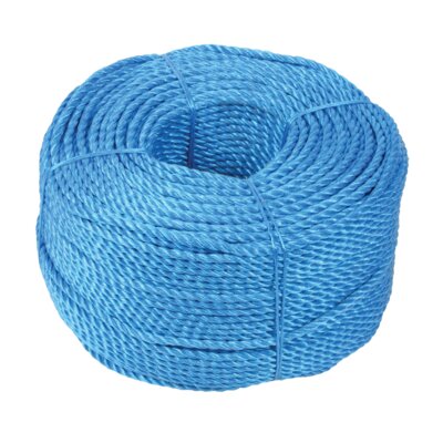 Fibre Rope Non Sliding for knots & Splicing. Floats on water, ideal for Outdoor use and multi-usage