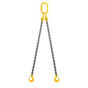 Chain sling 2-leg with latch hook