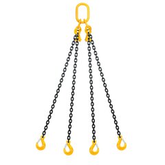 Chain sling 4-leg with latch hook