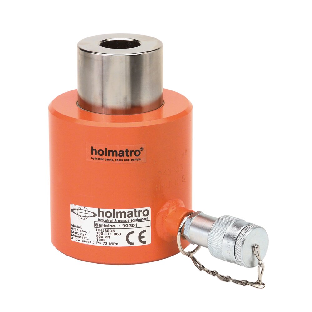 HHJ G Hollow Plunger Hydraulic Cylinder Certex UK