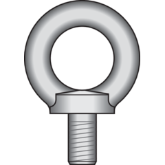 Eyebolts - Collared BS 4278:1984 (Metric Thread)