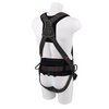 The fall arrest harness POWERTEX HW PLUS r-PET back view.