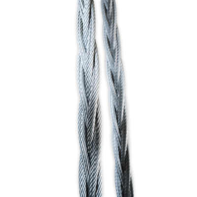 Steel flat braided wire sling for lifting loads Steel flat braided wire sling for lifting loads