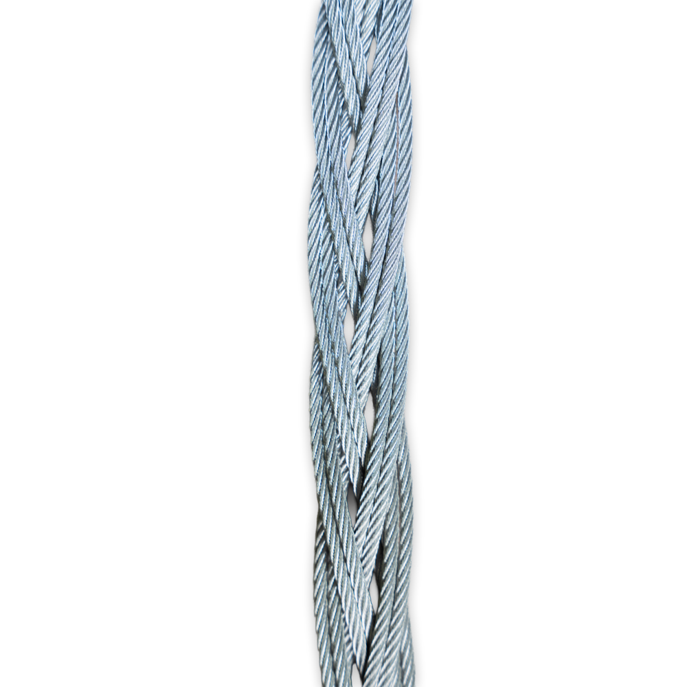 Powertex durable flat braided wire sling Powertex durable flat braided wire sling
