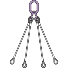 Wire Rope Lifting Sling WLS-473
