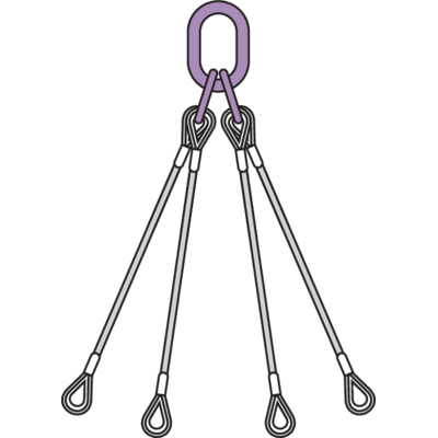 Wire Rope Lifting Sling WLS-473