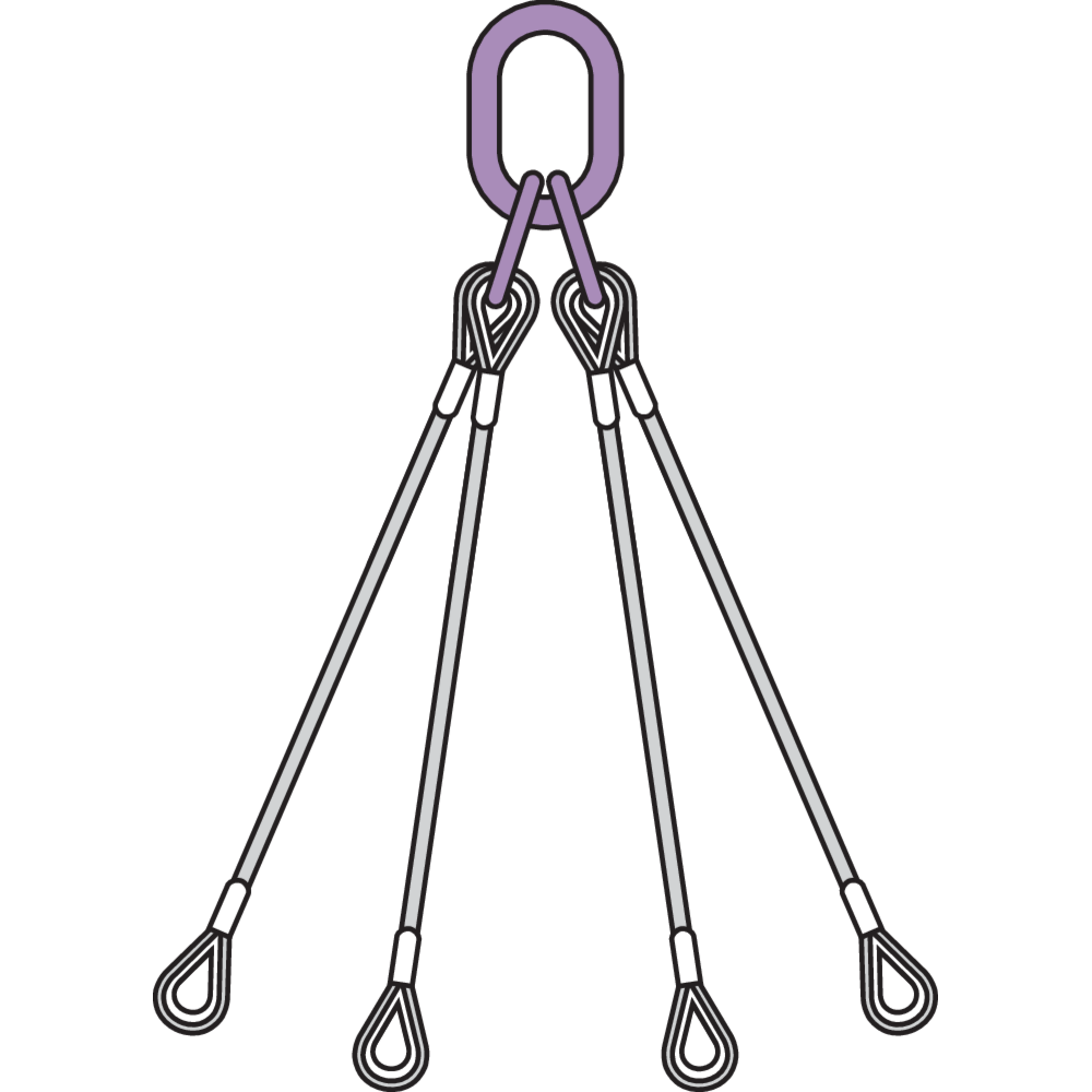 Wire Rope Lifting Sling WLS-473