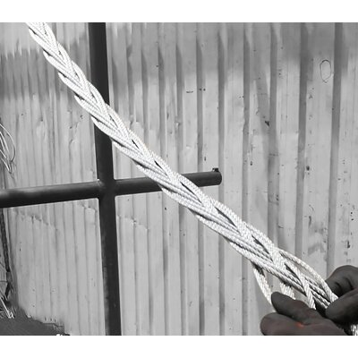 Flat braided wire
