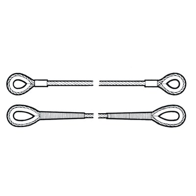 single part sling legs