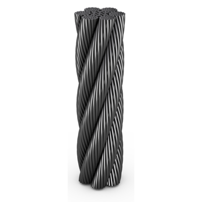 Steel wire rope 6x36-IWRC