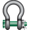 Bow Shackles with Safety Bolt G-4163 Bow Shackles with Safety Bolt G-4163