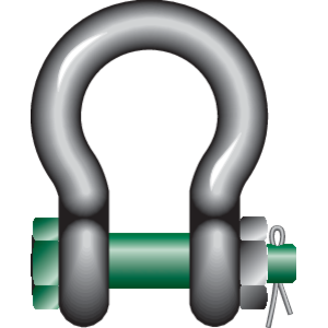 Bow Shackles with Safety Bolt G-4163 Bow Shackles with Safety Bolt G-4163