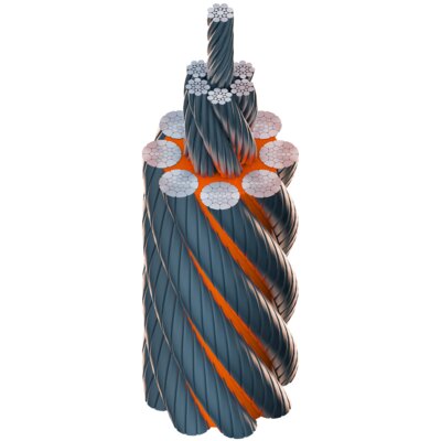 Steel wire rope veropro 8