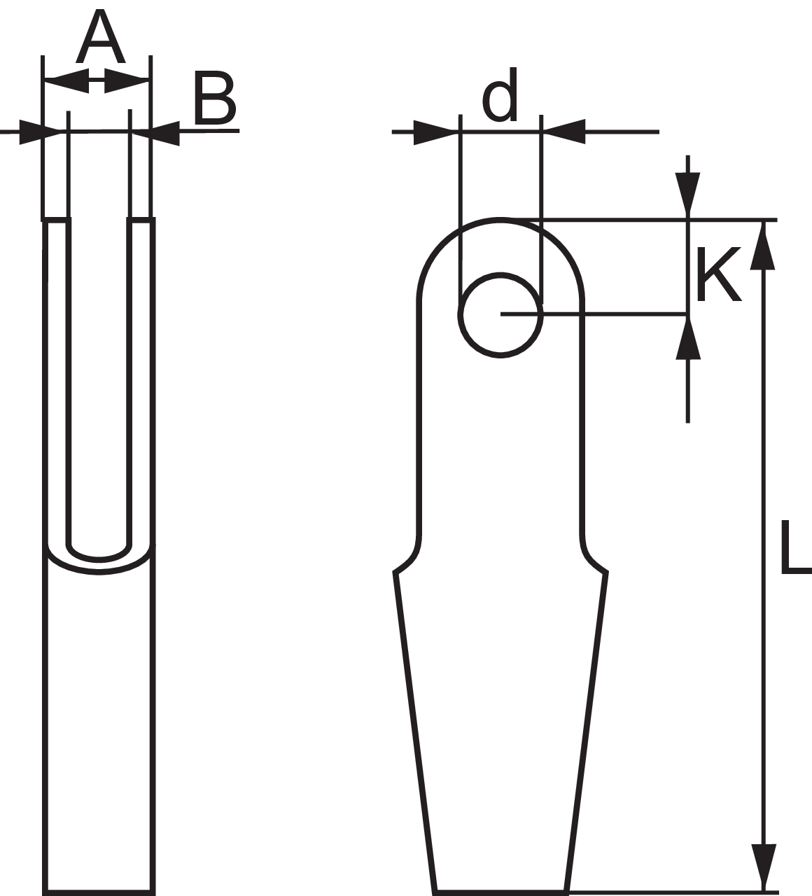 Wedge socket 3050 housing measurements Wedge socket 3050 housing measurements