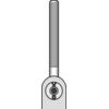 Wedge socket 3050 type A - for lifting - measurements