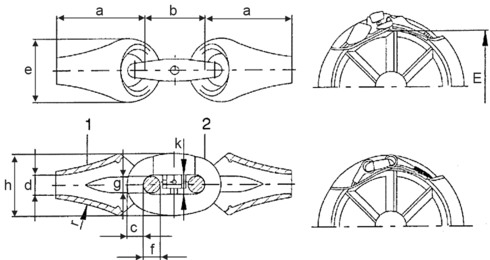Demag rope socket drawing