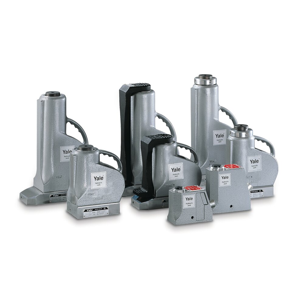 Aluminium Hydraulic Jack AJH with Lifting Claw Yale