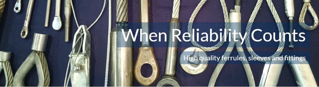 Talurit Products A plethora of steel wire rope connections and components