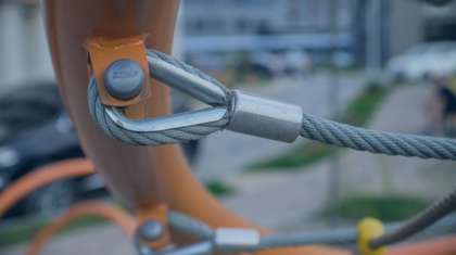 Residential garden rope play structure for children’s outdoor home playground